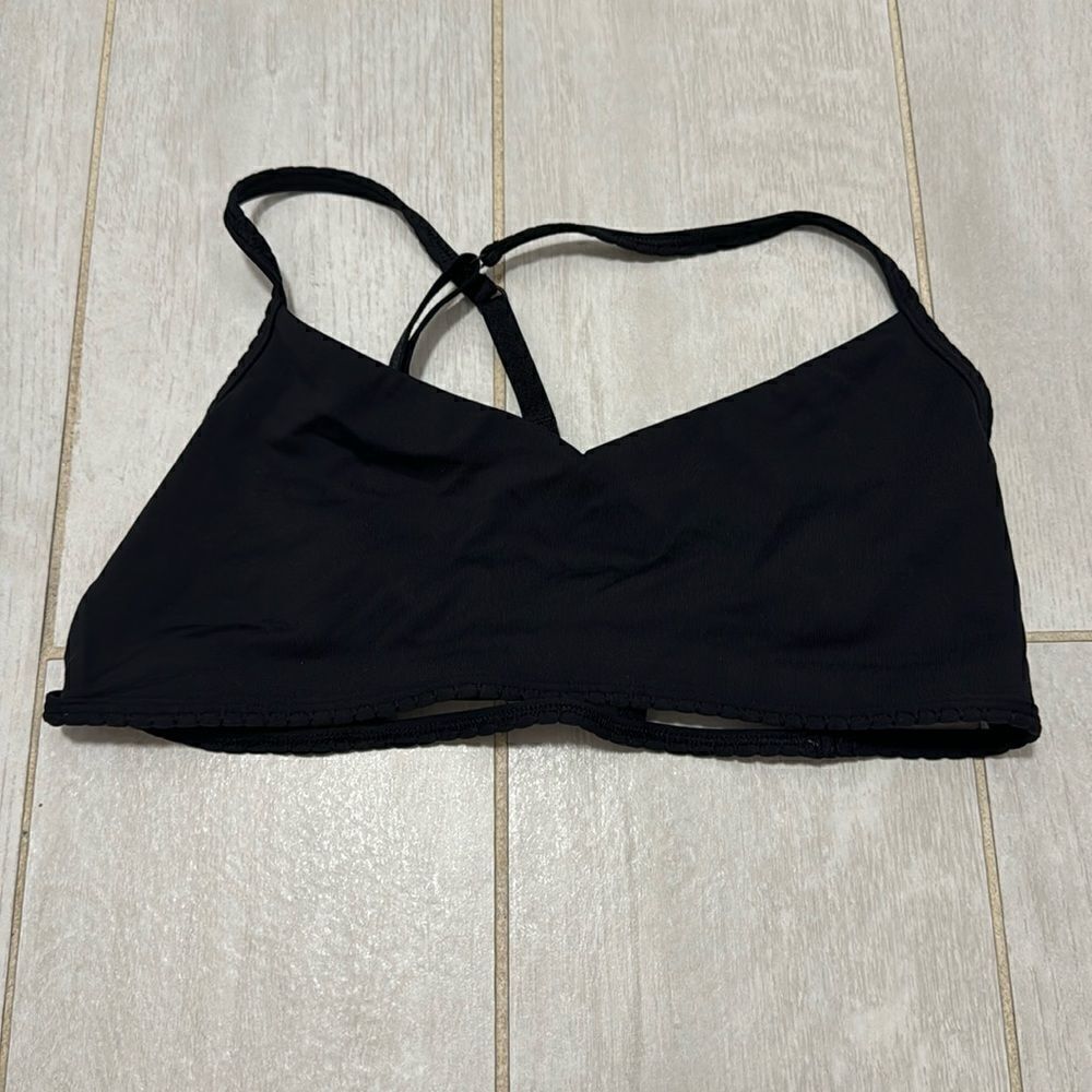 Lululemon cage bra 6 black